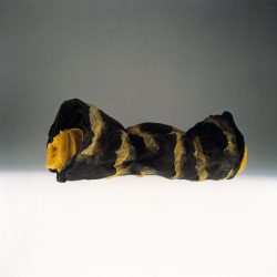 Cour aux dons | Two coloured flax | 15 x 30 cm