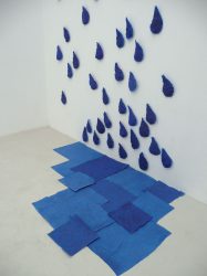 Installation in gallery